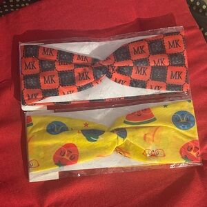 Fashionomics Kids Hairband Set - Orange and Yellow